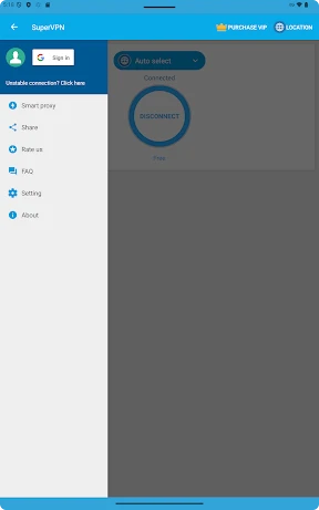 SuperVPN Fast VPN Client screenshot