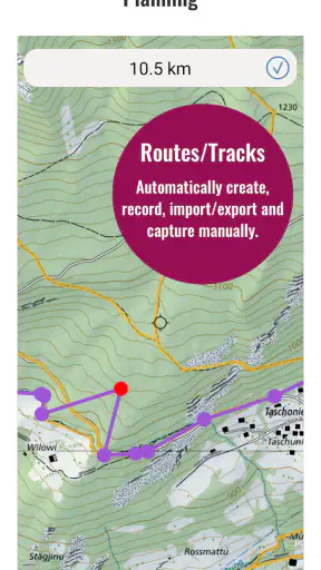 Swiss Pro Map screenshot