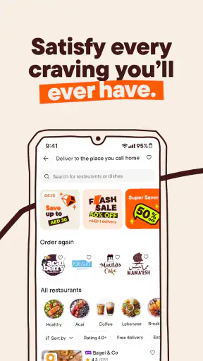 talabat: Food, grocery & more screenshot