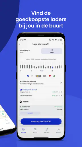 Tap Electric: Laadpaal App screenshot