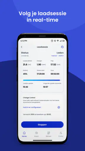 Tap Electric: Laadpaal App screenshot