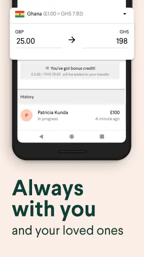 Taptap Send: Geld overmaken screenshot
