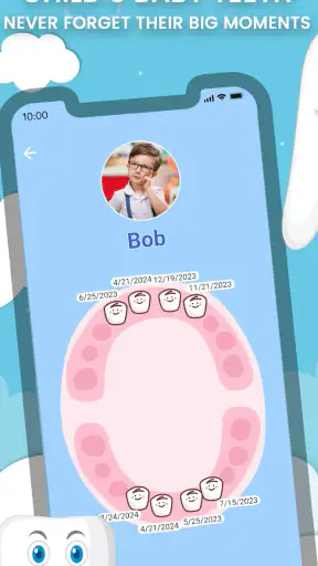 Baby Teeth Tracker screenshot