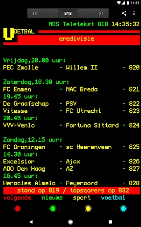 Teletekst screenshot