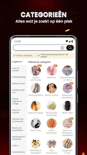 Temu:Winkel als een miljardair screenshot