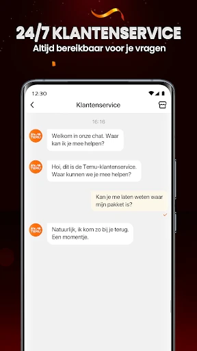 Temu:Winkel als een miljardair screenshot
