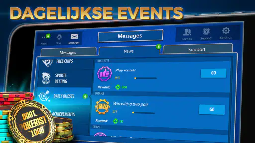 Texas Hold'em poker: Pokerist screenshot