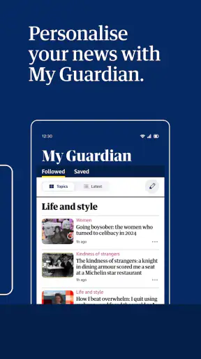 The Guardian - UK & World News screenshot