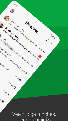 Threema. De veilige messenger screenshot