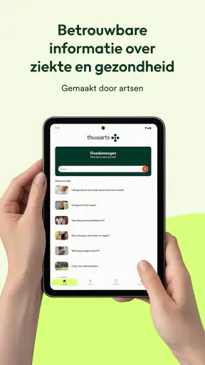 Thuisarts screenshot
