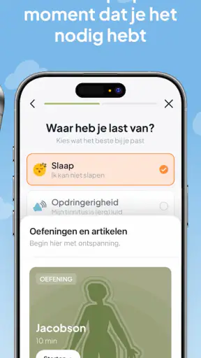 Tinzo: Tinnitus zorg screenshot