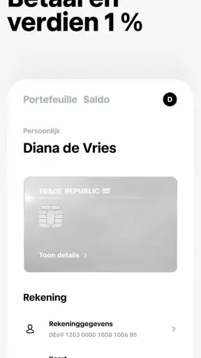Trade Republic: Broker en Bank screenshot