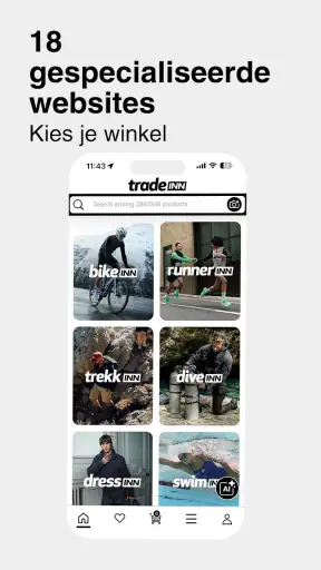 Tradeinn: Sportwinkel screenshot