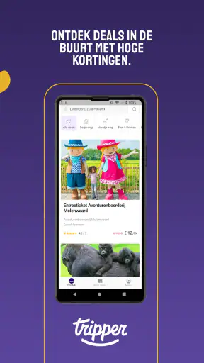 Tripper - Bespaar op uitjes screenshot
