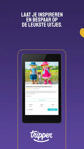 Tripper - Bespaar op uitjes screenshot