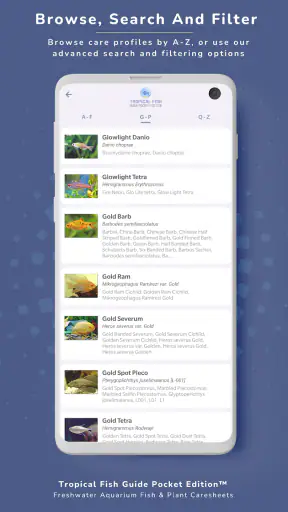 Tropical Fish Guide Pocket Ed. screenshot