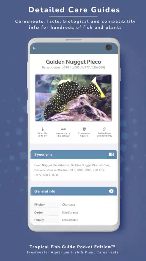 Tropical Fish Guide Pocket Ed. screenshot