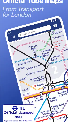 Tube Map - London Underground screenshot