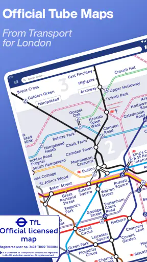 Tube Map - London Underground screenshot