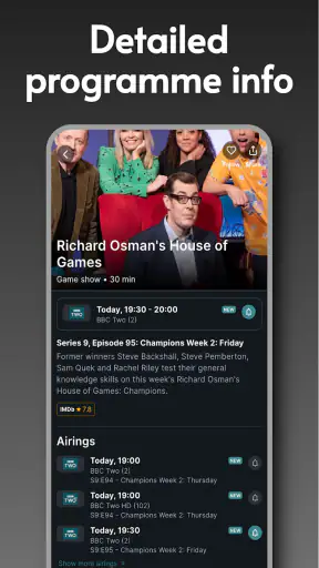 tv24.co.uk: UK TV Guide screenshot
