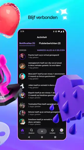 Twitch: Live streaming screenshot