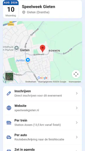Uitslagen.nl screenshot