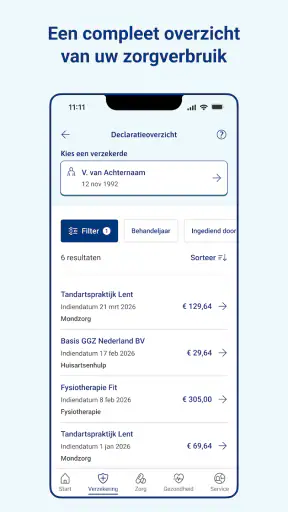 UMC Zorg screenshot