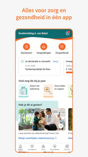 UnitedConsumers Zorg screenshot