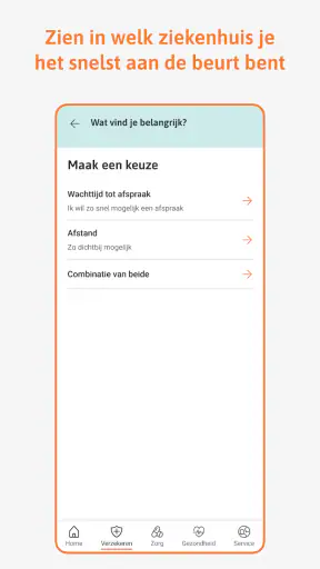 UnitedConsumers Zorg screenshot