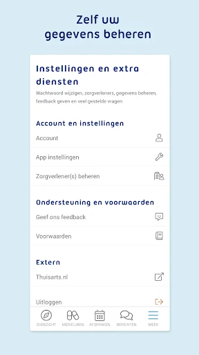 Uw Zorg Online screenshot