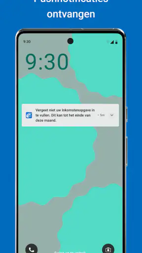 UWV-app screenshot