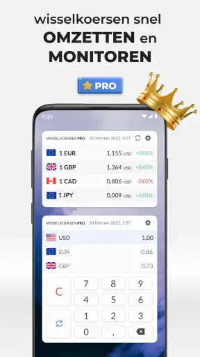 Valuta Omrekenen: Wisselkoers screenshot