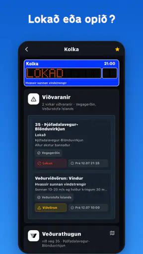 Veðrið - Veður á Íslandi screenshot