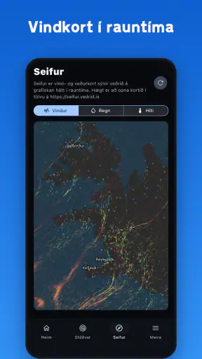 Veðrið - Veður á Íslandi screenshot