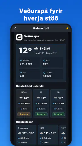 Veðrið - Veður á Íslandi screenshot