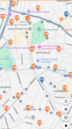 Velo Antwerpen screenshot
