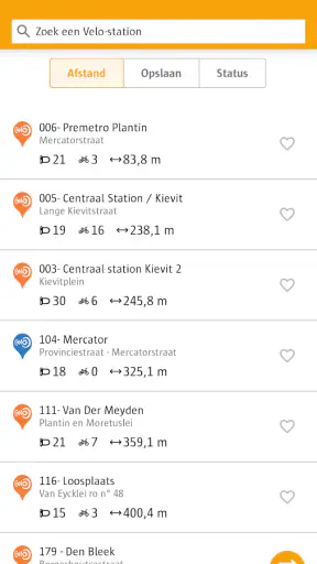 Velo Antwerpen screenshot