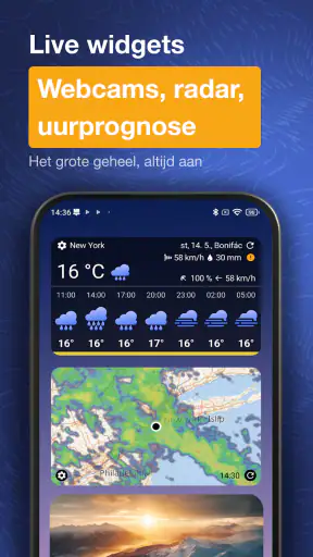 Ventusky: Weer & Buienradar screenshot