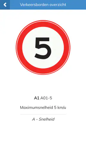 Verkeersborden screenshot