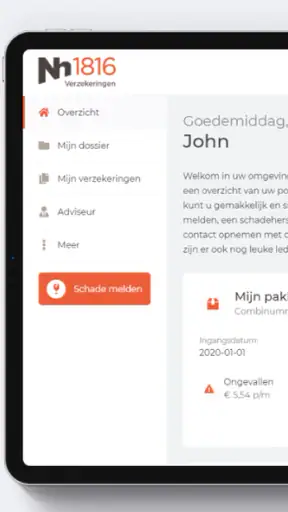 VerzekeringApp screenshot