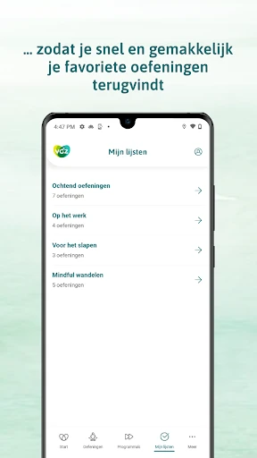 VGZ Mindfulness Coach screenshot