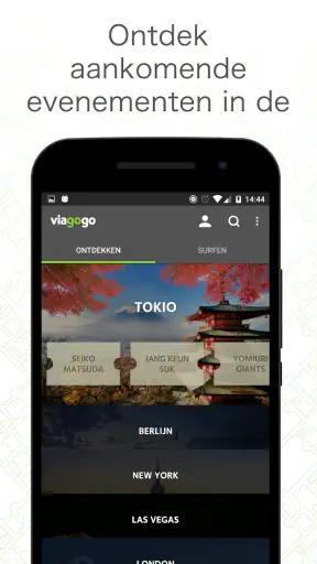 viagogo Tickets screenshot