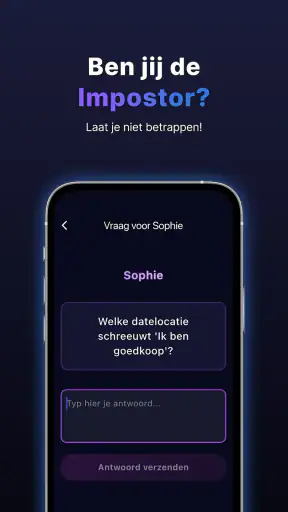 Vind de Imposter screenshot