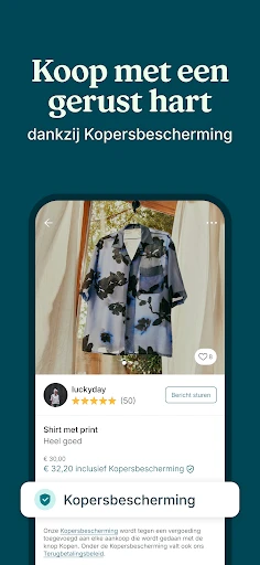 Vinted: tweedehandsplatform screenshot