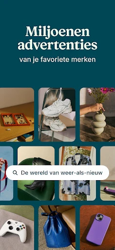 Vinted: tweedehandsplatform screenshot