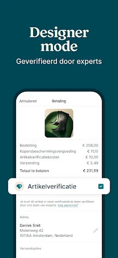 Vinted: tweedehandsplatform screenshot