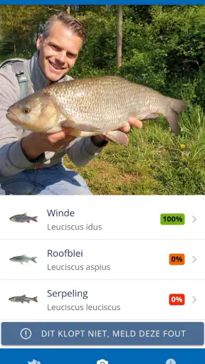 Vissengids screenshot