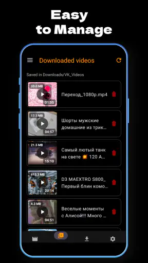 VK Video Downloader screenshot