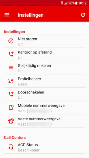 Vodafone One App screenshot