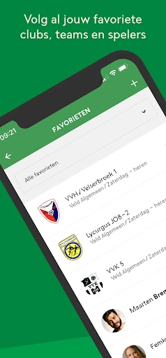 Voetbal.nl - De officiële app screenshot